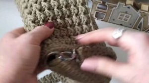 сумка из шнура/вязание крючком/сумка за вечер