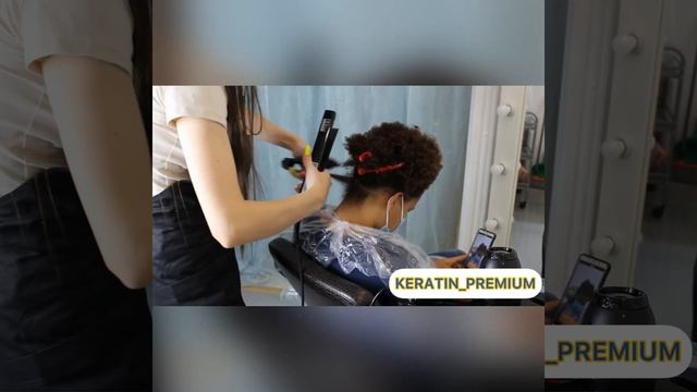 Перманентное выпрямление афро-волос смотреть онлайн