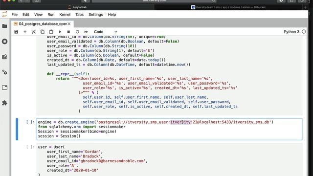 Programming Essentials Python - Database Operations - Example - Web Application