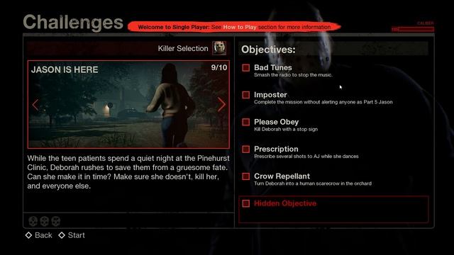 SINGLE PLAYER CHALLENGES (Escaping & Jason is here) - Friday the 13th The Game смотреть онлайн