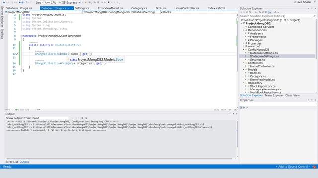 configuring for MongoDB