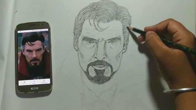 Sketch of Dr. Strange | Marvel Sketch | Yuvraj Art