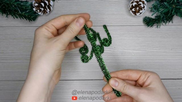 ?ПРОСТЫЕ НОВОГОДНИЕ ПОДЕЛКИ? Новогоднее украшение Christmas Decorations DIY ЕленаПодарки