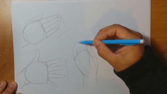 How To Draw HANDS - EASY SIMPLE BASIC SHAPES IN ANIME MANGA смотреть онлайн