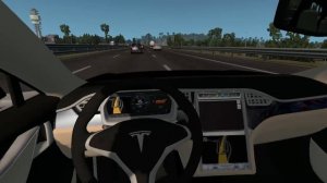 TESLA MODEL S в  ETS 2//Euro Truck Simulator 2//Обзор