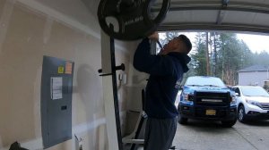 Mike Robertson, home gym