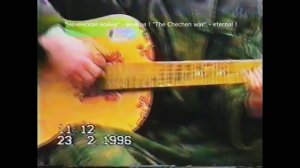 Пацаны становятся мужиками взрослыми. Песня под гитару Чечня 1996 год. 33 оброн