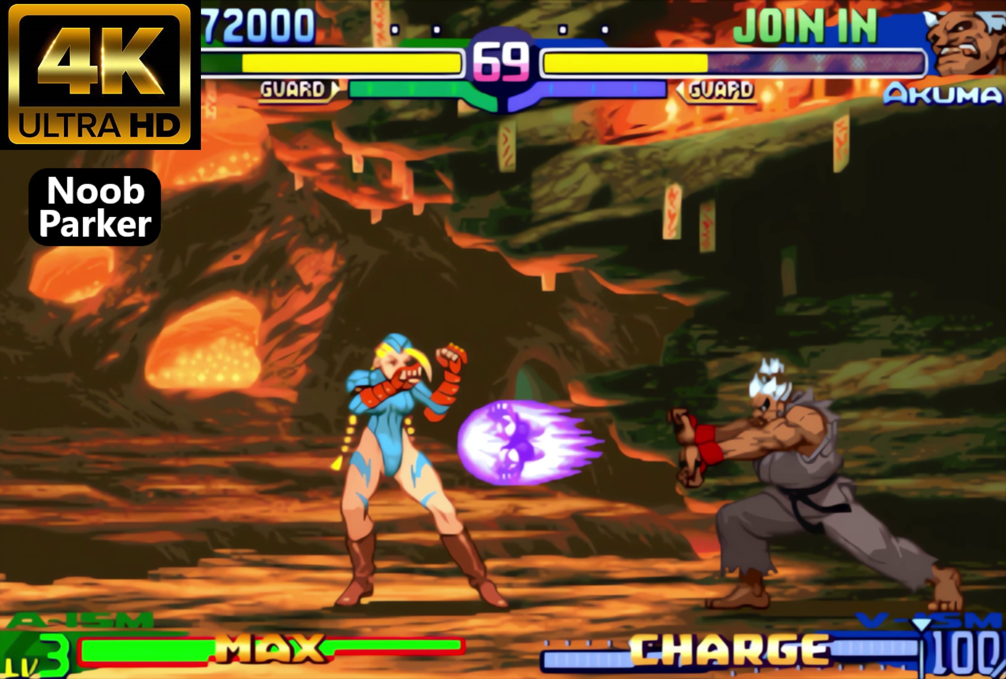 Street Fighter Alpha 3 - Cammy аркада 1998 4K
