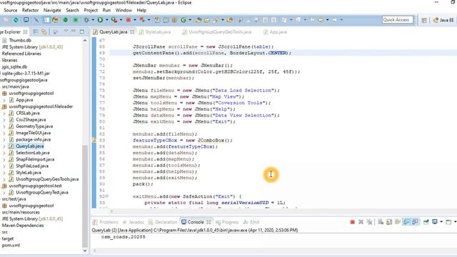 6_3:Java & Java Swing GIS programming | GeoTools GDAL OGR|PostGIS PostgreSQL смотреть онлайн
