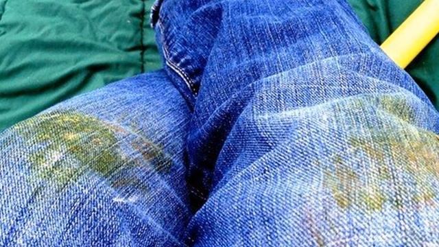 Как отстирать траву с одежды