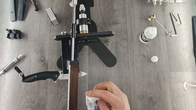 Точилка Vector V-Prof и заточка ножа Ruike P-841L смотреть онлайн