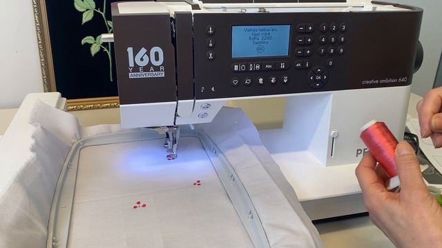 PFAFF® creative ambtion™ 640 - Kirjontatoiminnot