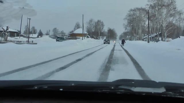 А у Нас Отличная зима! (Фрагмент ул Ленина 22.01.15) смотреть онлайн