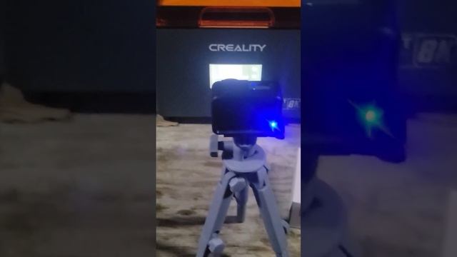 Creality Halot-Mage Anycubic ABS-Like Pro  Time-lapse night shoot! #3d #3dmodel #3dprinting #resin