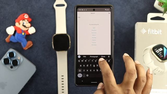 Fitbit Sense: How to Remove & Customize Clock Face With Your Picture! смотреть онлайн