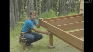 Перекрытие (лаги) для террасы [Часть 6]