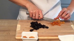 Домашние конфеты с черносливом и курагой