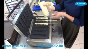 Обзор вафельницы Assum 2208С | Вафельница в виде ёлочек
