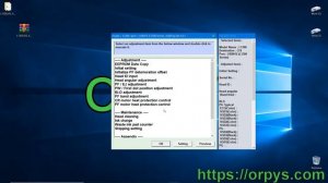 Сброс памперса Epson L1300 Adjustment Program