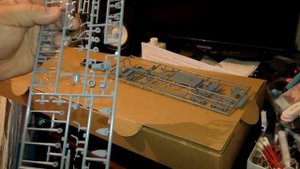 обзор коробки линкораBISMARCK 1/350 моделист