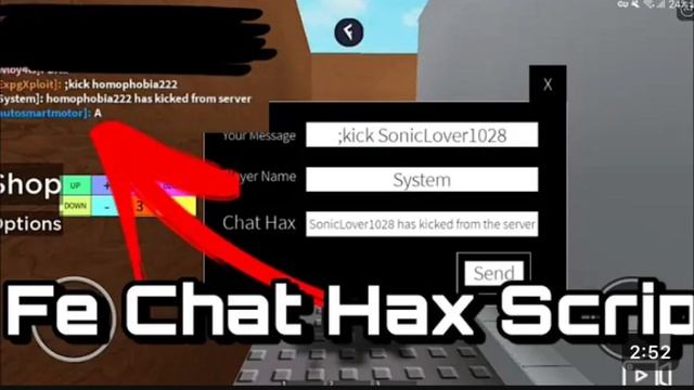 FE CHAT HAX SCRIPT PASTEBIN смотреть онлайн