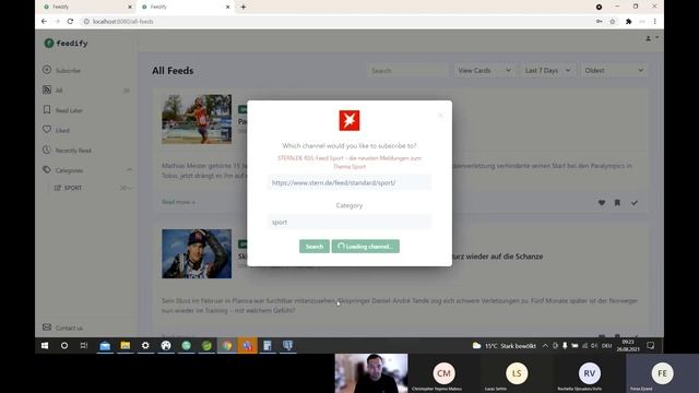 Feedify - Java Spring boot Thymeleaf Postgresql смотреть онлайн