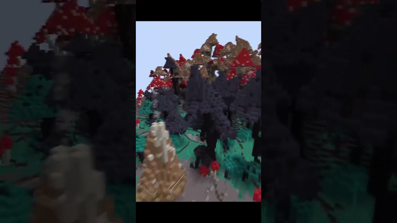 Unique world generation in minecraft! Уникальная генерация мира в майнкрафте! #shorts #minecraft смотреть онлайн