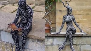 Скульптуры из проволоки