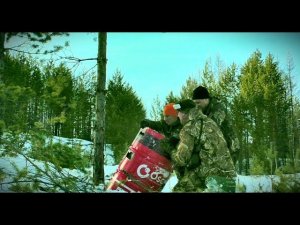 ЗАВОЗИМ ПРИВАДУ И СТРОИМ ЛАБАЗ! ПОДГОТОВКА К ОХОТЕ НА МЕДВЕДЯ.