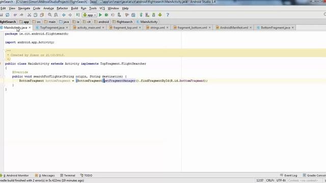 Android Fragments : Fragments Communicating within an Activity And Basic Dynamic Layout смотреть онлайн