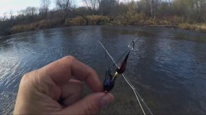 Ловля ЛЕНКА нахлыстом / Lenok fly fishing.