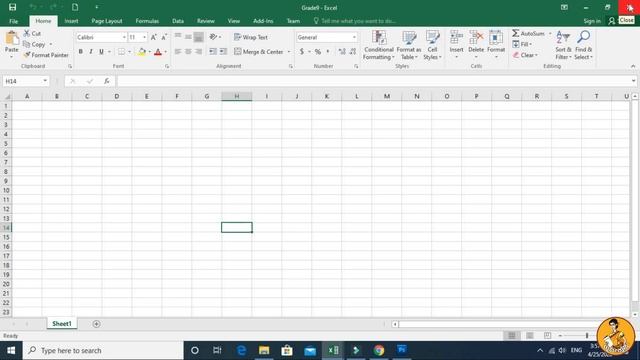 Microsoft Excel for Beginners in Sinhala (Part01) | Excel සිංහලෙන් ඉගෙන ගනිමු