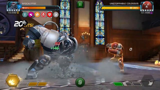 Apocalypse vs Unstoppable Colossus | Book 2 Act 7.2.1 | MCOC смотреть онлайн