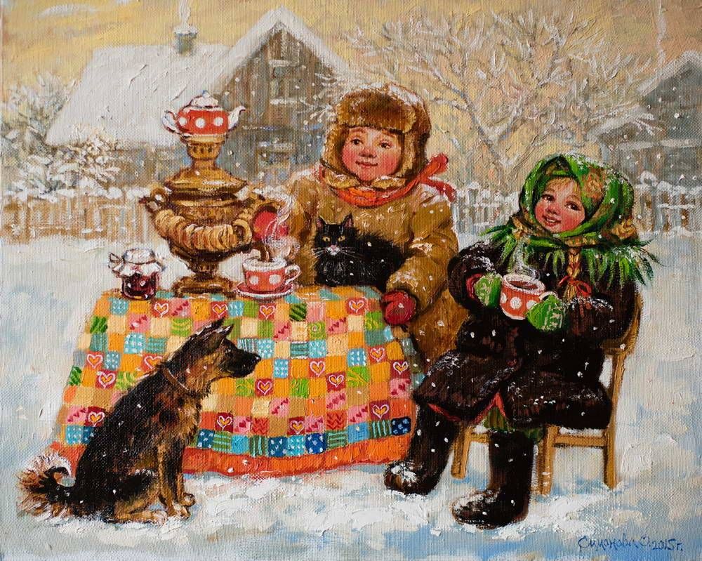 Масленица арт