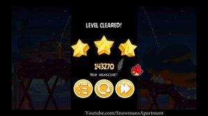 Abra-Ca-Bacon 2-8 Angry Birds Seasons - level 8 Walkthrough 3 Stars (HD)