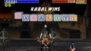 SEGA Ultimate Mortal Kombat 3 Walkthrough/Прохождение - Kabal