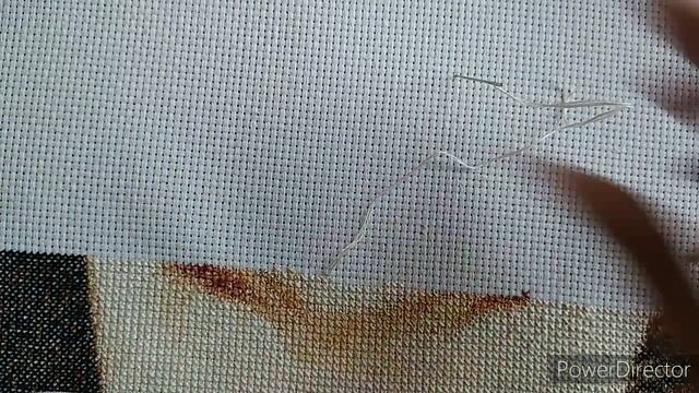 Живой процесс. Вышивка в тишине. АСМР