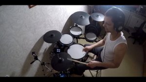 Кино - Песня без слов ( drum cover by Pasha Novikov )