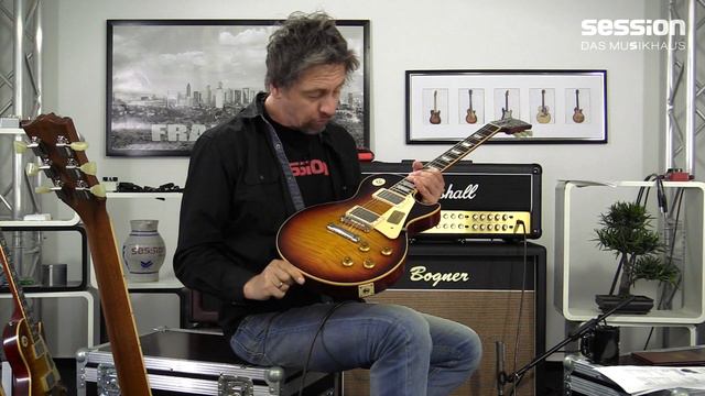 Gibson Les Paul Standard Custom Shop PSL смотреть онлайн