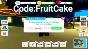 Roblox Fishing Simulator 16  новых лучших кодов