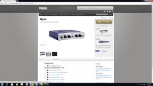 Lexicon Alpha, Lambda and Omega Recording Interfaces - Setup Video - Part 2: Downloading USB Driver