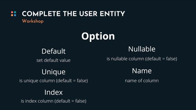 Nitad Backend Workshop #2 Entity смотреть онлайн