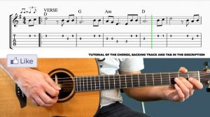 The Beatles - Yellow Submarine / Easy Guitar Tutorial (MELODY)