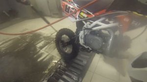 Как помыть питбайк