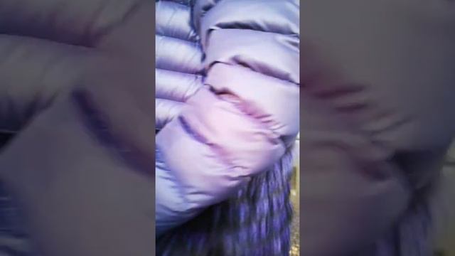 Куртка на пуху с отделкой из черно-бурой лисы смотреть онлайн