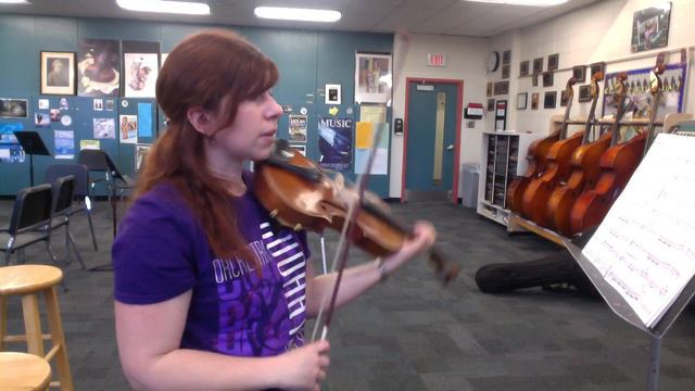 Themes from Carmen by Bizet, arranged by Gruselle Violin 2 part смотреть онлайн