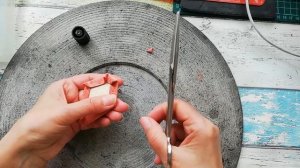 Как обтянуть натуральной кожей площадку  без складок.