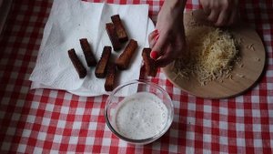 Гренки к пиву + СОУС!