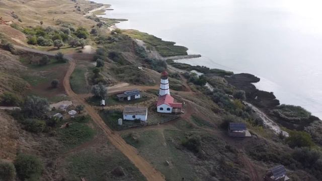 Маяк Мержаново осенью