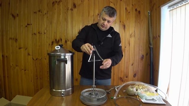 Коптильня Hanhi 4 для горячего и холодного копчения. Подробный ОБЗОР смотреть онлайн